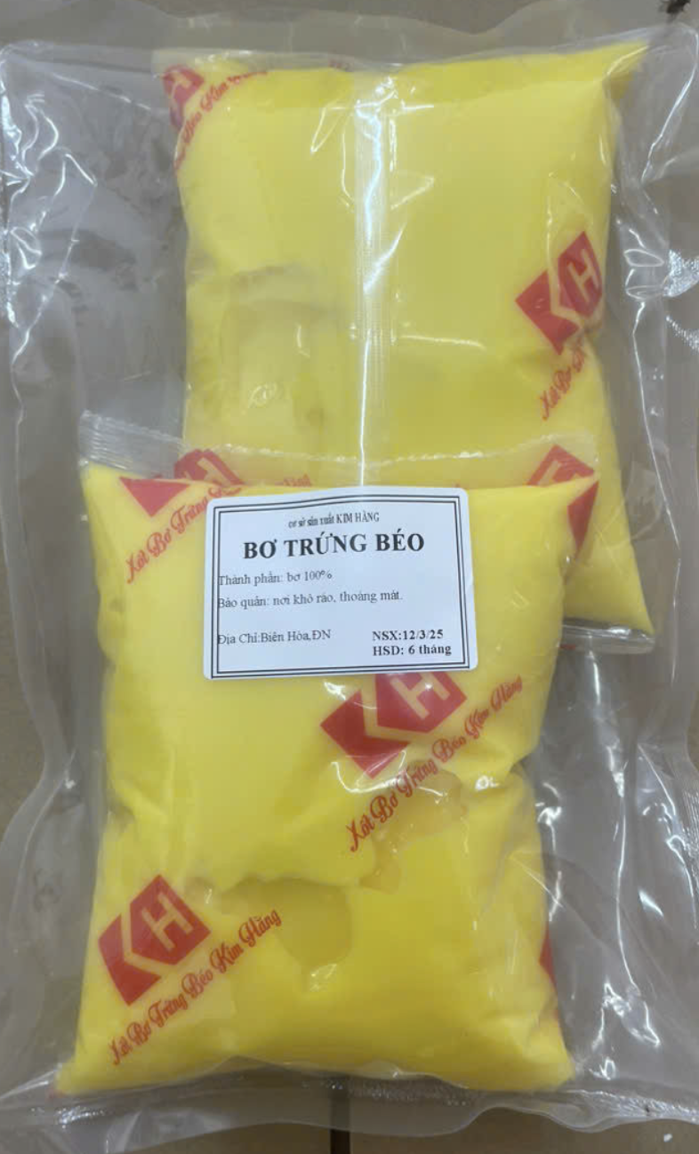 Bơ trứng gà 1kg